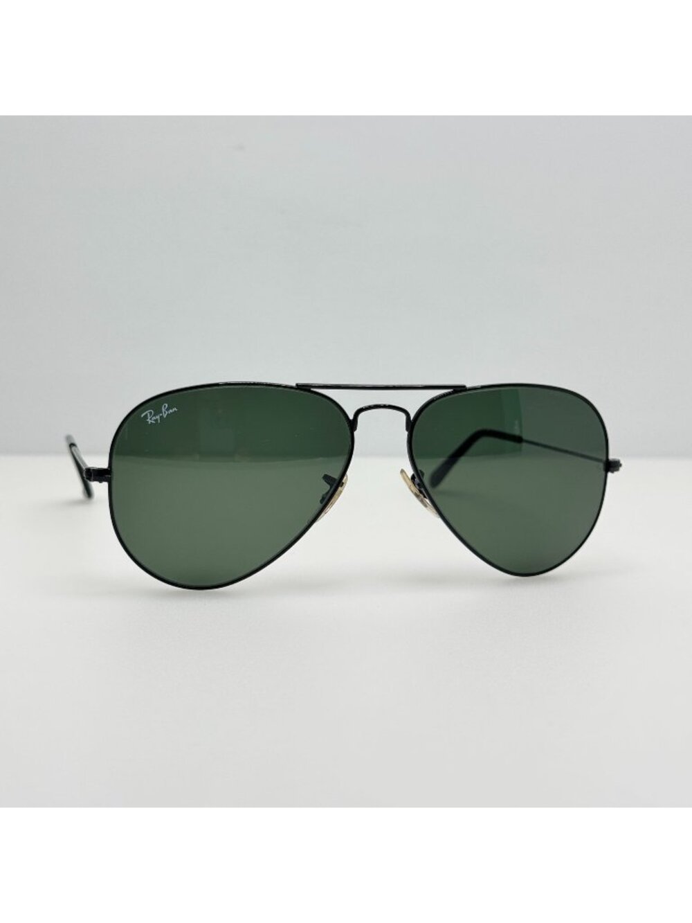 Ray Ban Sunglasses RB 3025 L2823 Aviator Large Metal Black Italy 58-14-135